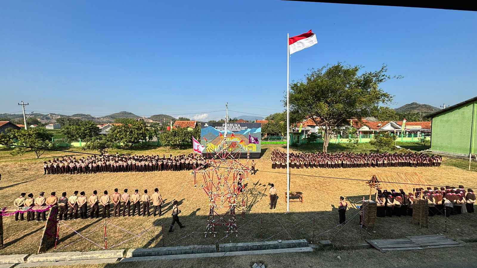 Asiknya Pramuka Perkemahan Rabu dan Kamis Darul Mujahadah 2024