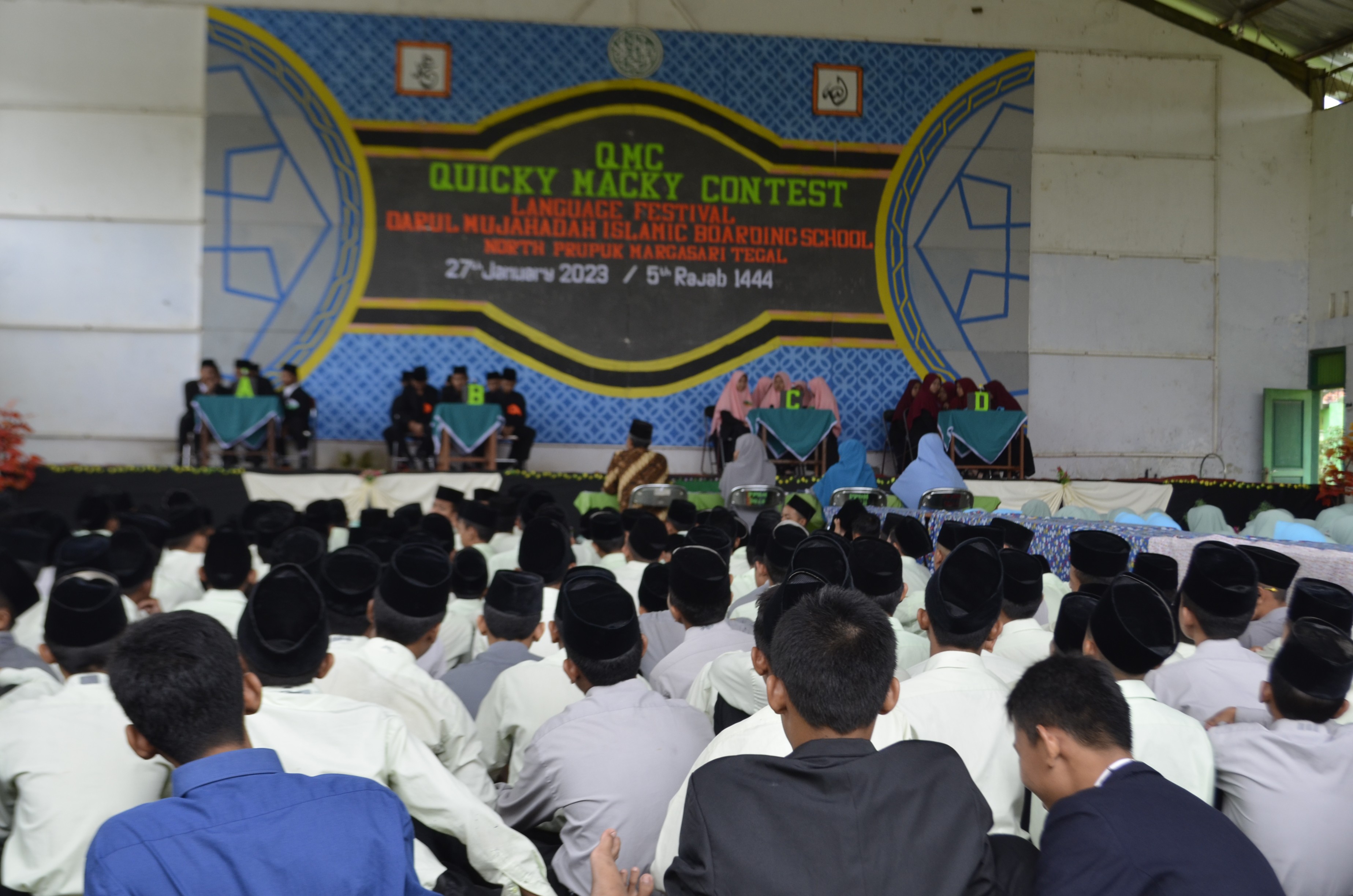 Asyiknya Acara Festival Bahasa QMC Quicky Macky Contest) Bersama Kita Berprestasi