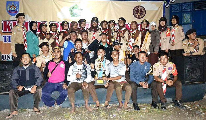 Darul Mujahadah Raih Juara Umum Kemah Pramuka Santri Kab. Tegal Tahun 2018