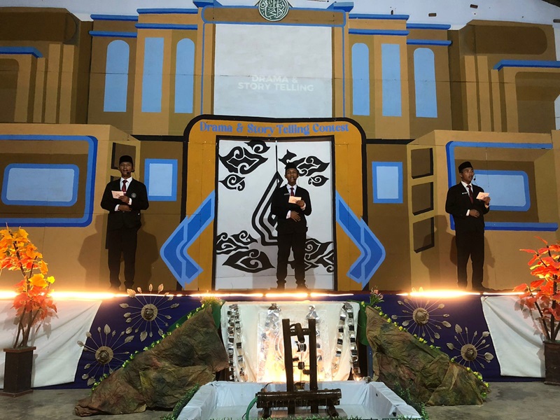 Drama and Story Telling Contest at Darul Mujahadah Islamic Boarding School