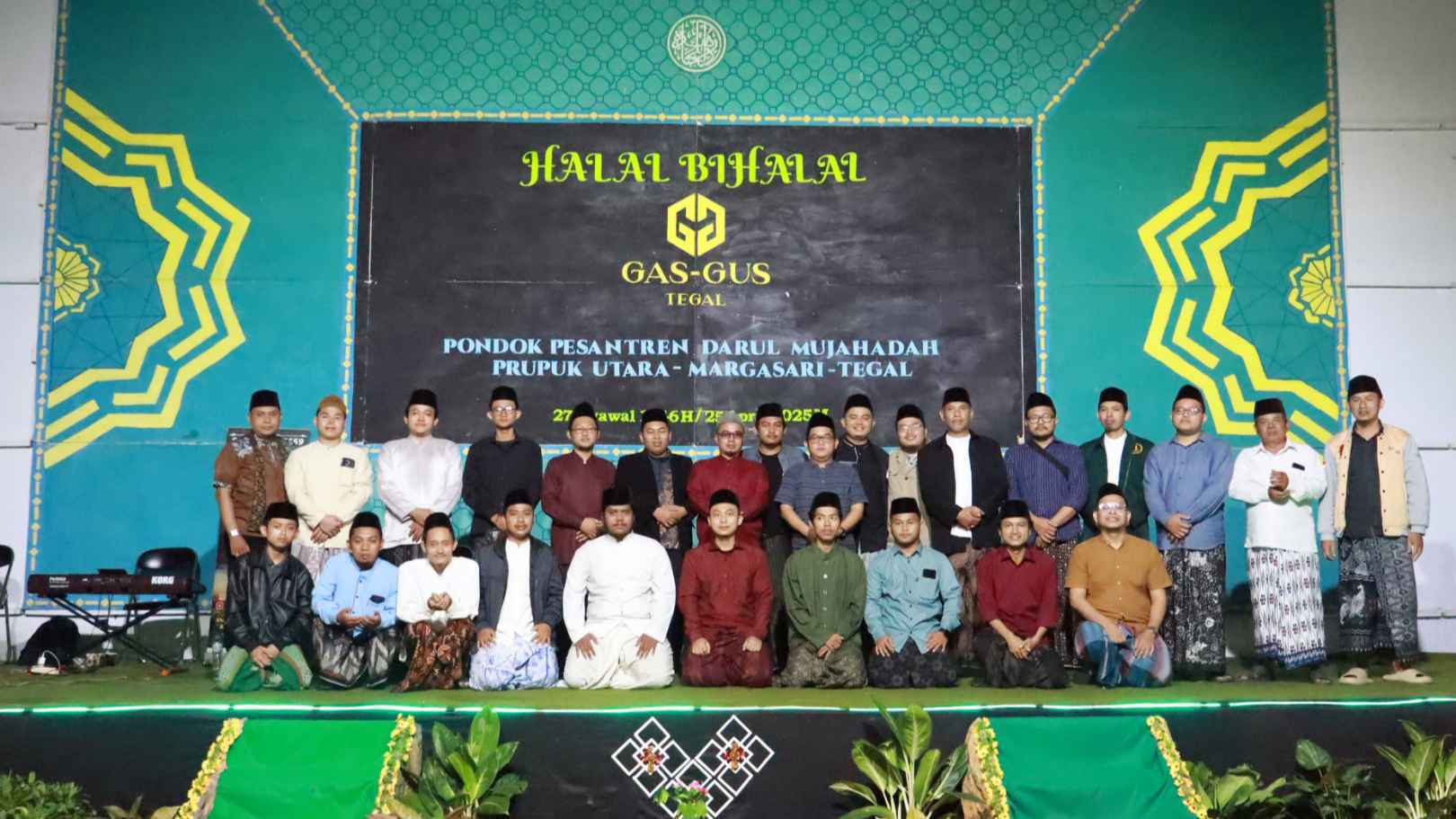 Harmoni Syawal: Halal Bihalal Gas-Gus Tegal di Ponpes Darul Mujahadah