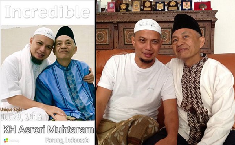 KH. Asrori Muhtarom, Guru yang Menginspirasi Ustadz Arifin Ilham