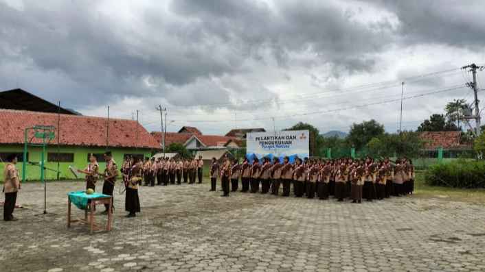 Pelantikan dan Pengukuhan Penegak Bantara di Pondok Pesantren Darul Mujahadah