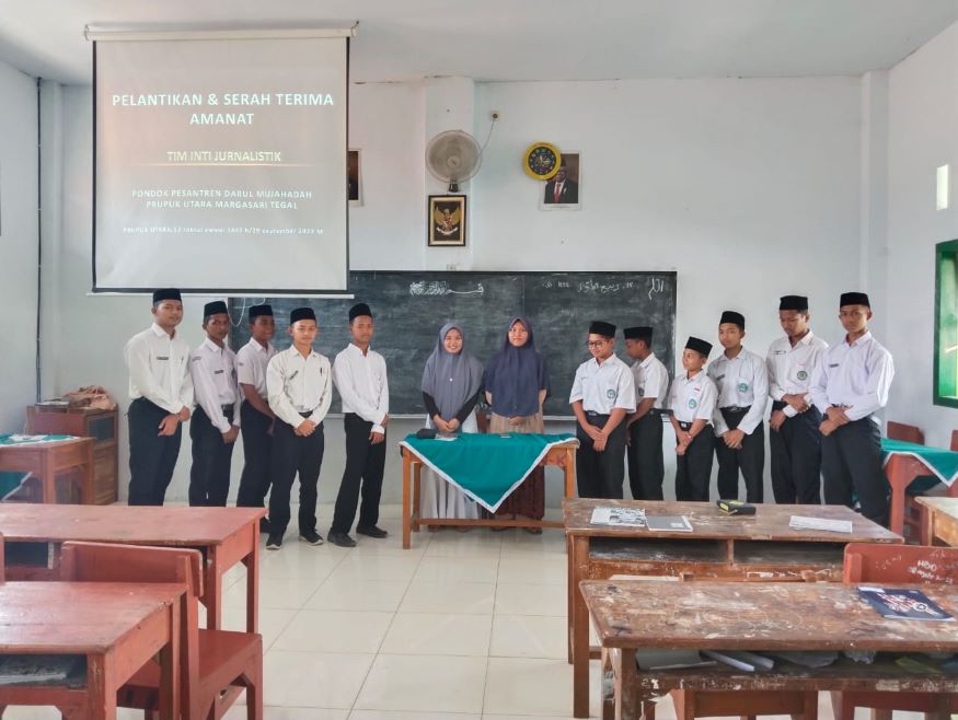 PELANTIKAN DAN SERAH TERIMA AMANAT TIM INTI BARU SHOUTU DARUL MUJAHADAH (SDM)