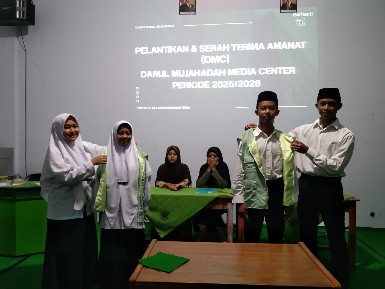 Pelantikan DMC Ponpes Darul Mujahadah: Langkah Awal Menuju Inovasi Media Santri