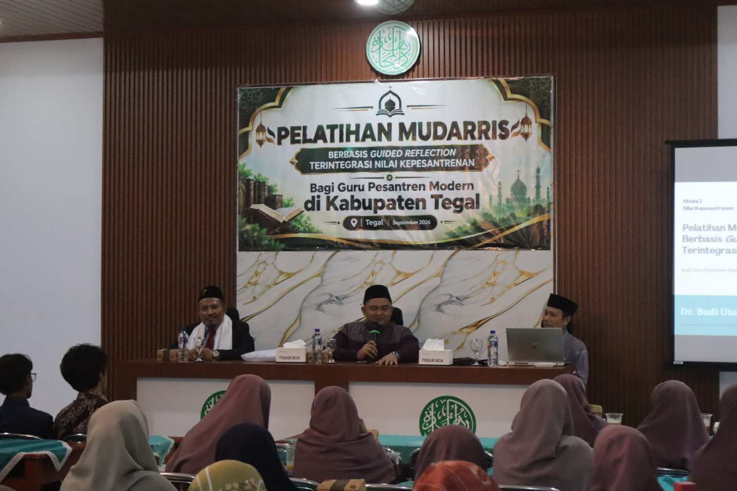Pelatihan Mudarris Berbasis Guided Reflection Terintegrasi Nilai Kepesantrenan Digelar di Pondok Pesantren Darul Mujahadah
