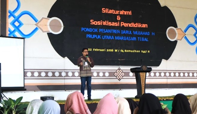 Pererat Silaturahmi, Pondok Pesantren Darul Mujahadah Gelar Sosialisasi Pendidikan dan Sistem Pembayaran Cashless