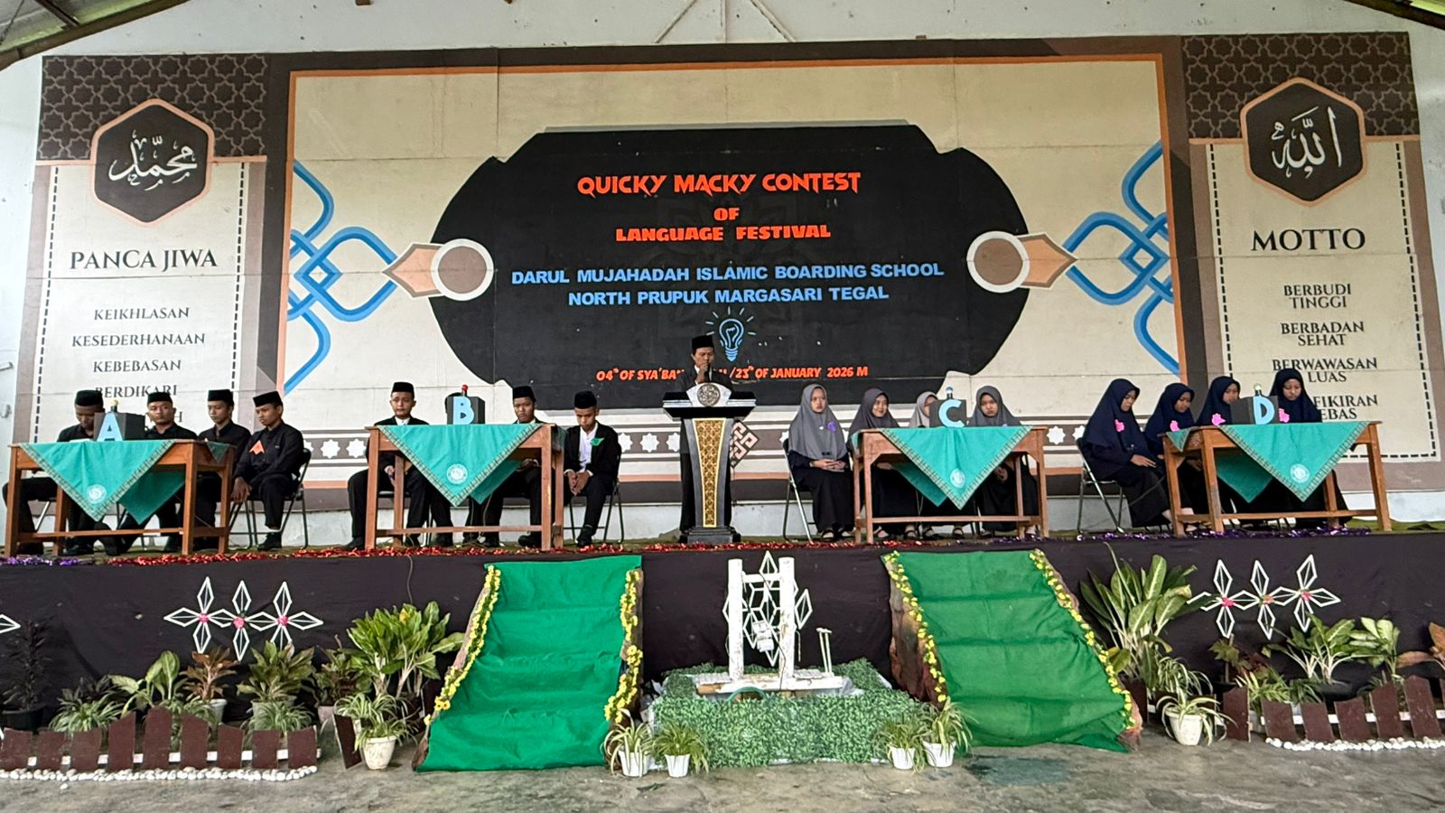 Quick Macky Contest: Menajamkan Nalar dan Karakter Santri di Pondok Pesantren Darul Mujahadah