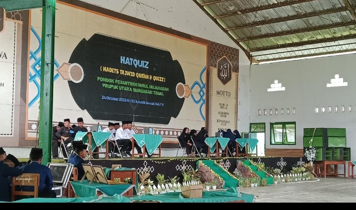 Santri Darul Mujahadah Asah Kecerdasan dan Ketangkasan melalui HATQUIZ?