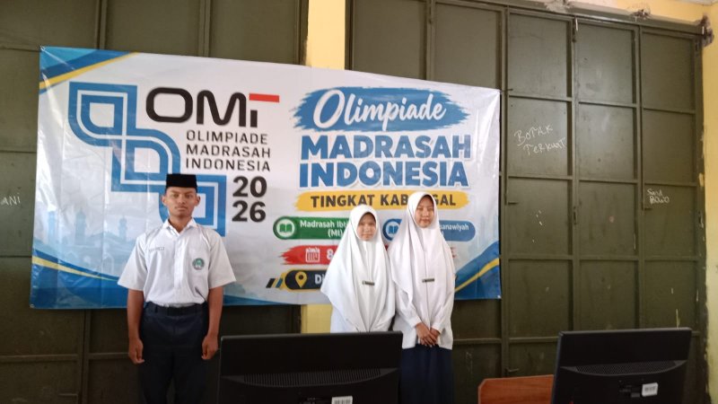 Santri Madrasah Tsanawiyah Pondok Pesantren Darul Mujahadah Ikuti Olimpiade Madrasah Indonesia 2026 ‎