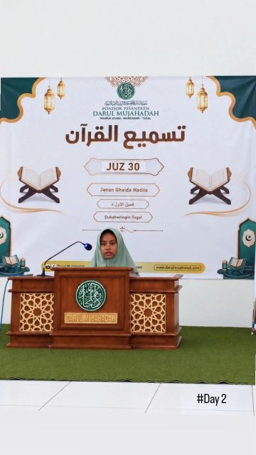 Santri Pondok Pesantren Darul Mujahadah Ikuti Kegiatan Tasmi’ Al-Qur’an