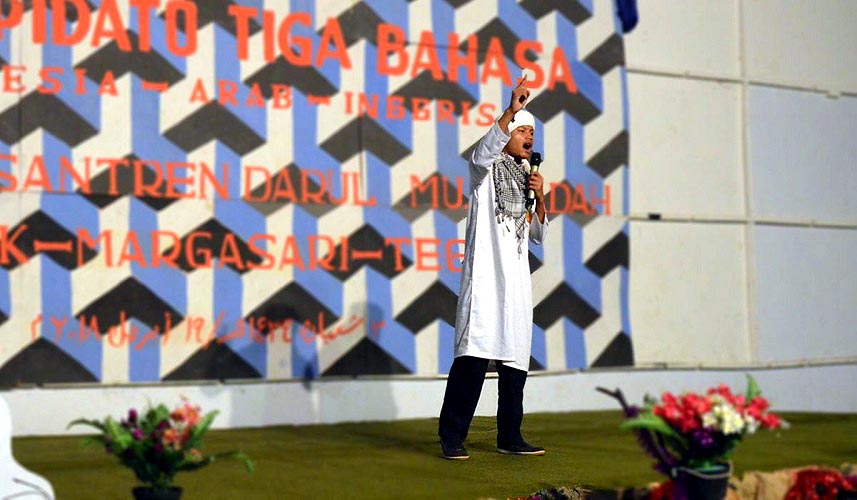 Semangat Para Finalis Lomba Pidato 3 Bahasa