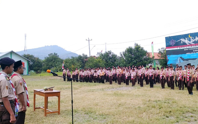 Semangat Santri dan Api yang Menggelegar di Gudep Al-Faruq Ponpes Darul Mujahadah