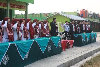 Pondok Pesantren Darul Mujahadah Gelar Upacara Hari Kemerdekaan Indonesia Ke-81