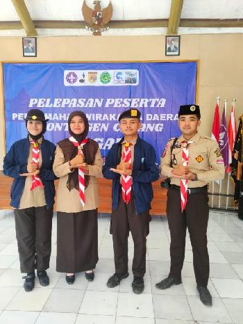 Santri Pondok Pesantren Darul Mujahadah Ikuti Perkemahan Wirakarya Daerah XI Jawa Tengah 2026