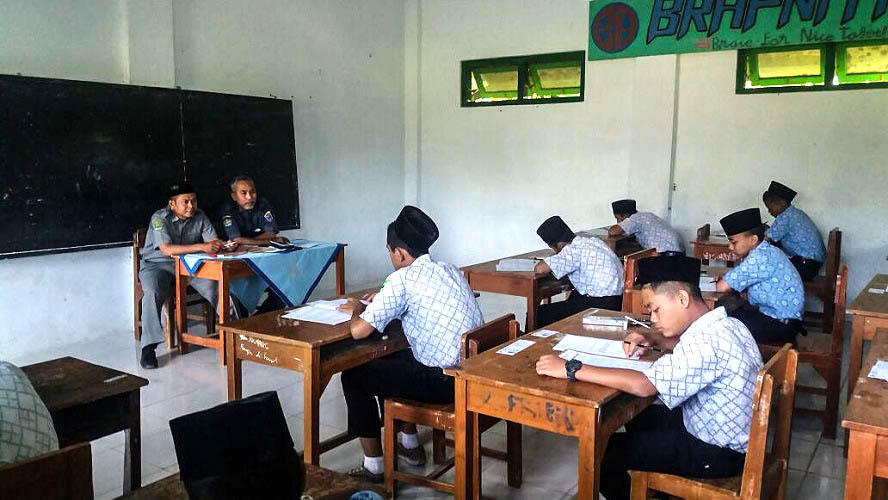 UAMBN MTs Darul Mujahadah Berjalan Lancar